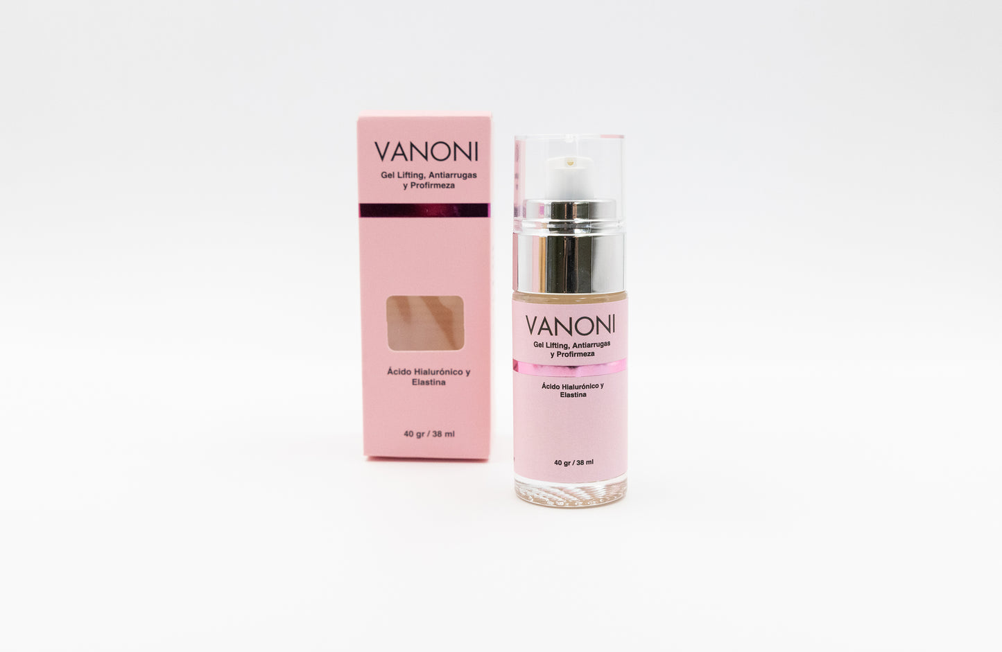 Vanoni Gel Lifting, antiarrugas y profirmeza 40gr / 38 ml.